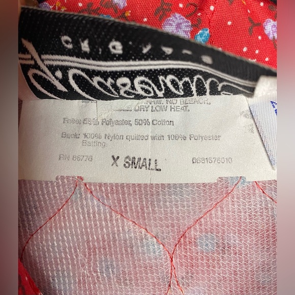 G. Caserotti Quilted Floral Jumpsuit Vintage XS - Picture 8 of 17